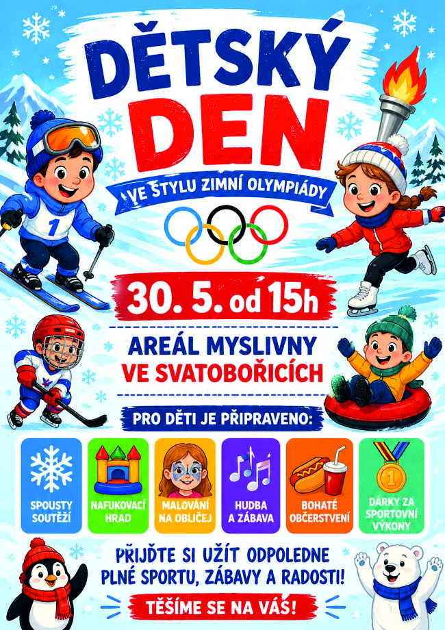 Dětský den - Zimní olympiáda